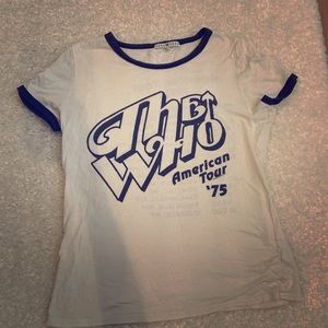 Junk food The Who Tour Ringer Tee